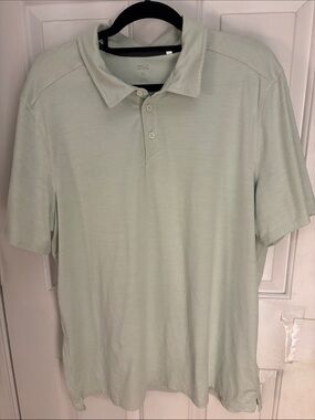 DSG Men's Mint Green Polo dri-fit Shirt